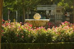 Casa del Reloj gardens in Arganzuela, Madrid