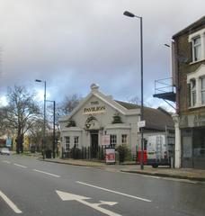 The Pavilion at the corner of Wood Lane and North Pole Road