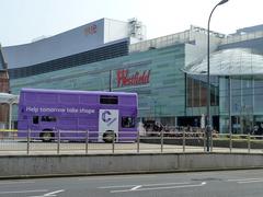 2011 census exhibition bus at Westfield