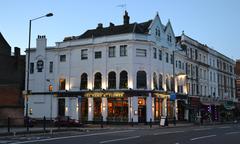 The Hand & Flower pub on Hammersmith Road