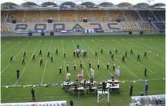 Besana Marching Band performing at European DCE championships