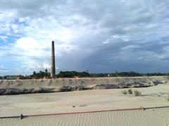 Brick kiln in Gajaria village, Narayanganj district