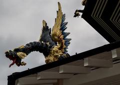 Dragon Figure on The Great Pagoda