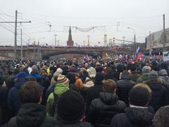 March in memory of Boris Nemtsov in Moscow