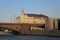 Hotel Baltschug Kempinski Moscow with Moscow cityscape