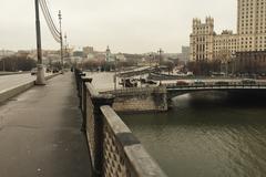 Bolshoy Ustyinsky Bridge in Moscow in 2015