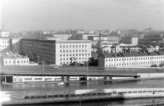 Moscow 1959 northern ramp of Ustyinsky Bridge