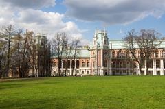 Tsaritsyno Palace in Moscow, Russia