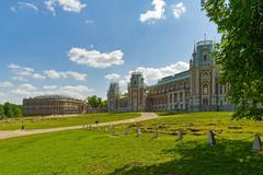 Grand Palace at Tsaritsyno in Moscow