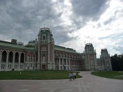 historic European palace with towering spires