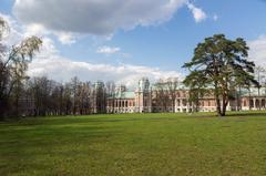 Tsaritsyno Palace in Moscow, Russia