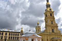 Peter and Paul Cathedral at the Peter and Paul Fortress, 1733