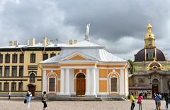 Boathouse and Tomb of the Romanov Grand Dukes at Peter and Paul Fortress