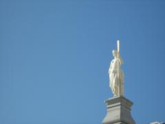 Angel on the spire of Petropavlovskiy Cathedral