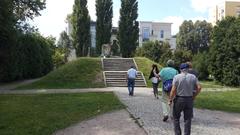 Miła 18 Memorial commemorating the Jewish resistance during the Warsaw Ghetto Uprising