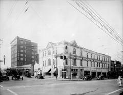 Academy Building Exterior on Salisbury Street in Raleigh, NC around 1928