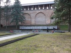 Eternal flame in Veliky Novgorod Detinets, Russia