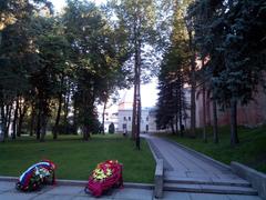 Veliky Novgorod cityscape in Russia