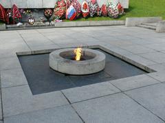 Eternal flame in Veliky Novgorod, Russia