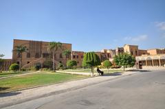 Saladin Citadel of Cairo in Egypt with historic Islamic architecture and city views