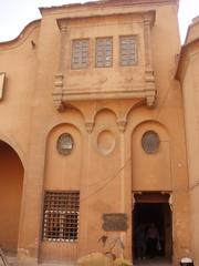 Bijou Palace entrance and building detail in Citadel, Cairo, November 2009