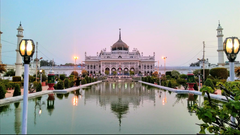 Sunset view of Chhota Imambara in Lucknow