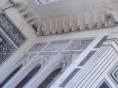 detailed and closer view of Chhota Imambara outer walls and eaves