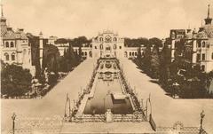 Postcard of the Chota Imambara and Husainabad Gateway in Lucknow