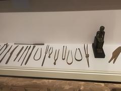 Ancient Egyptian medical and surgical tools replicas