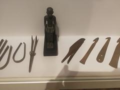 Ancient Egyptian medical and surgical tools replicas