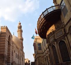 monument on Al-Mu'izz Street in Egypt