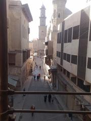 Monument on Al-Mu'izz Street in Egypt