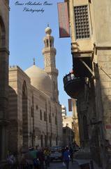 Street view of Al-Muizz li-Din Allah al-Fatimi in Cairo