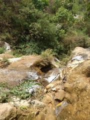 Neer Gaddu waterfall Rishikesh trekking trail and shallow pool