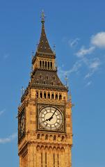 Big Ben during a June evening