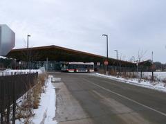 Opening day at TTC's Pioneer Village Station bus bays, December 17, 2017