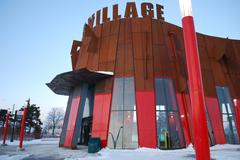 Southern entrance of Pioneer Village station