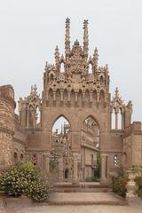 Castillo de Colomares in Benalmádena, Málaga on a sunny day