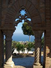 Inside of the Castillo Colomares