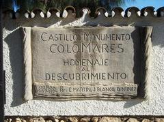 Plaque of Castillo de Colomares