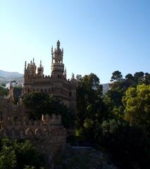 View of Castillo de Colomares in Benalmádena