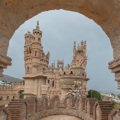 Castillo de Colomares in Benalmádena, Málaga, Spain