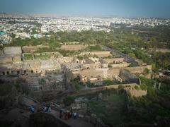 Full view of Golconda Fort