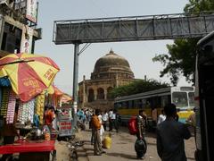 Adham Khan's tomb from Mehrauli bus stand