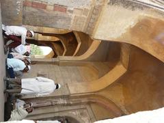 Adham Khan's tomb surrounding archway