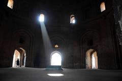 Interior of Adham Khan's tomb in Mehrauli