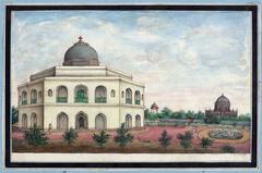 Tomb of Mohammad Quli Khan converted into Dilkusha mansion in 1843