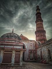 Qutub Minar, tallest brick minaret in the world