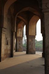 Qutub Minar viewed from Adham Khan's Tomb in Mehrauli