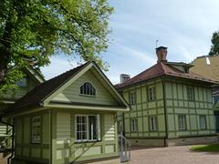 Cultural heritage building in Gauswald, Russia